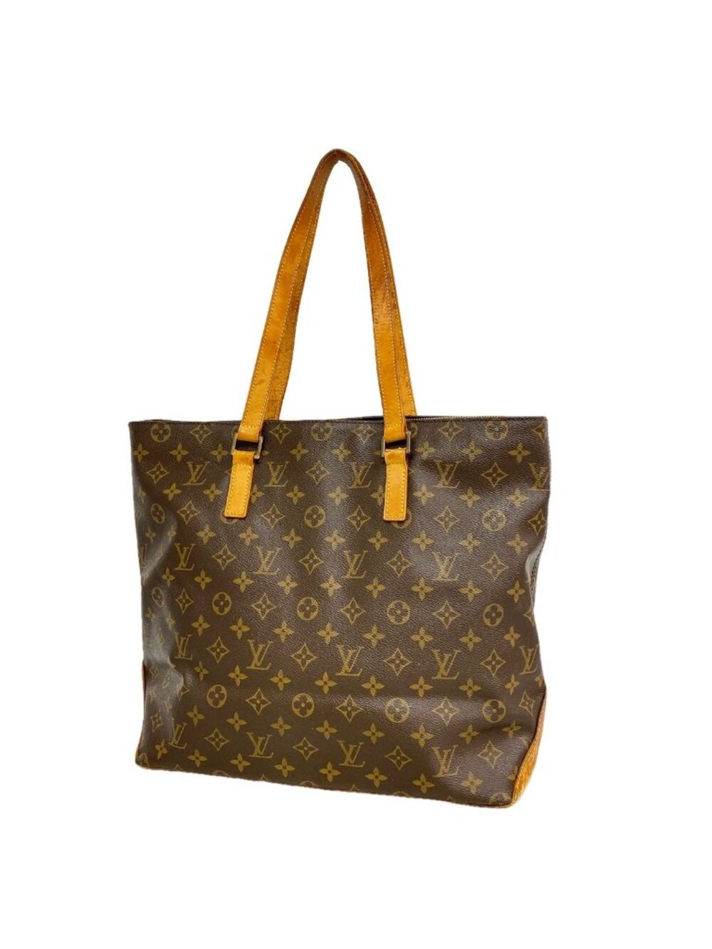 Louis Vuitton Tote Bag Monogram Cabas Mezzo Brown